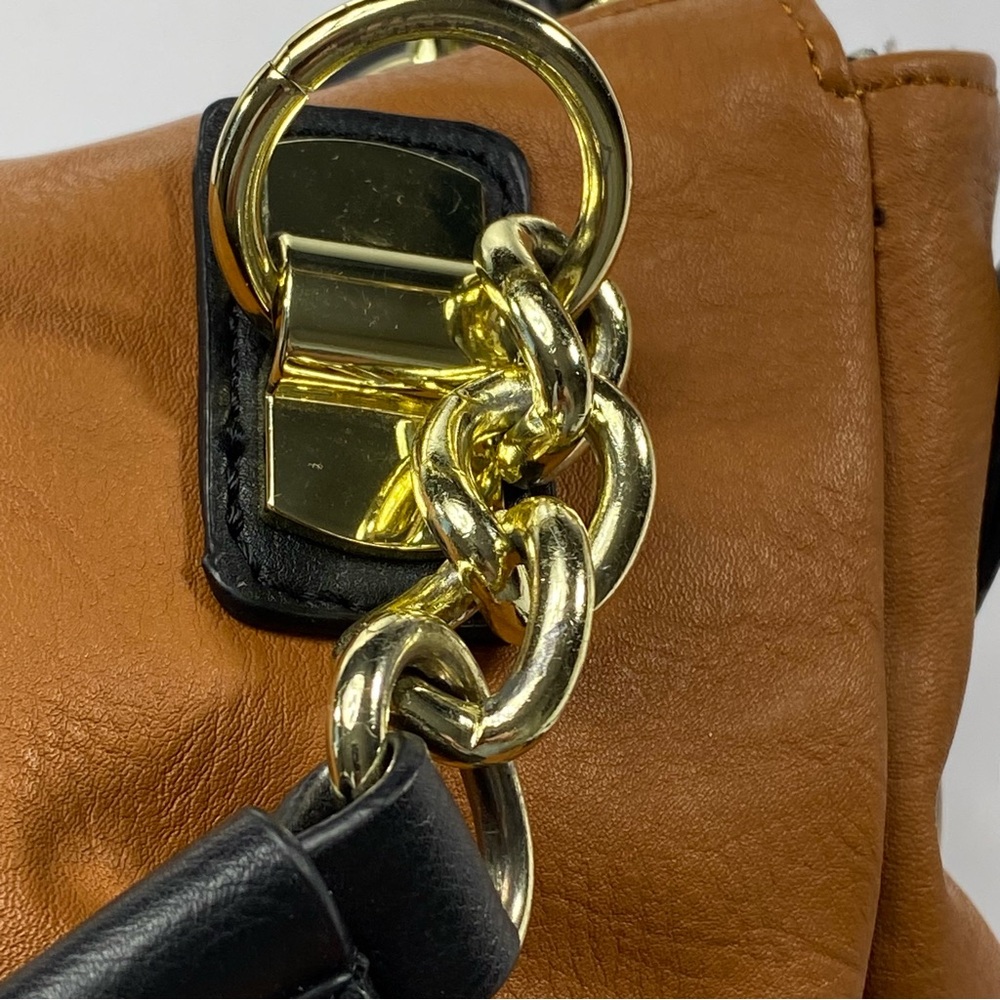 STEVE MADDEN Brown Shoulder Bag Purse Faux Leather - Picture 3 of 15